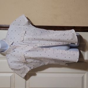 Magellan anchor fishing shirt size med